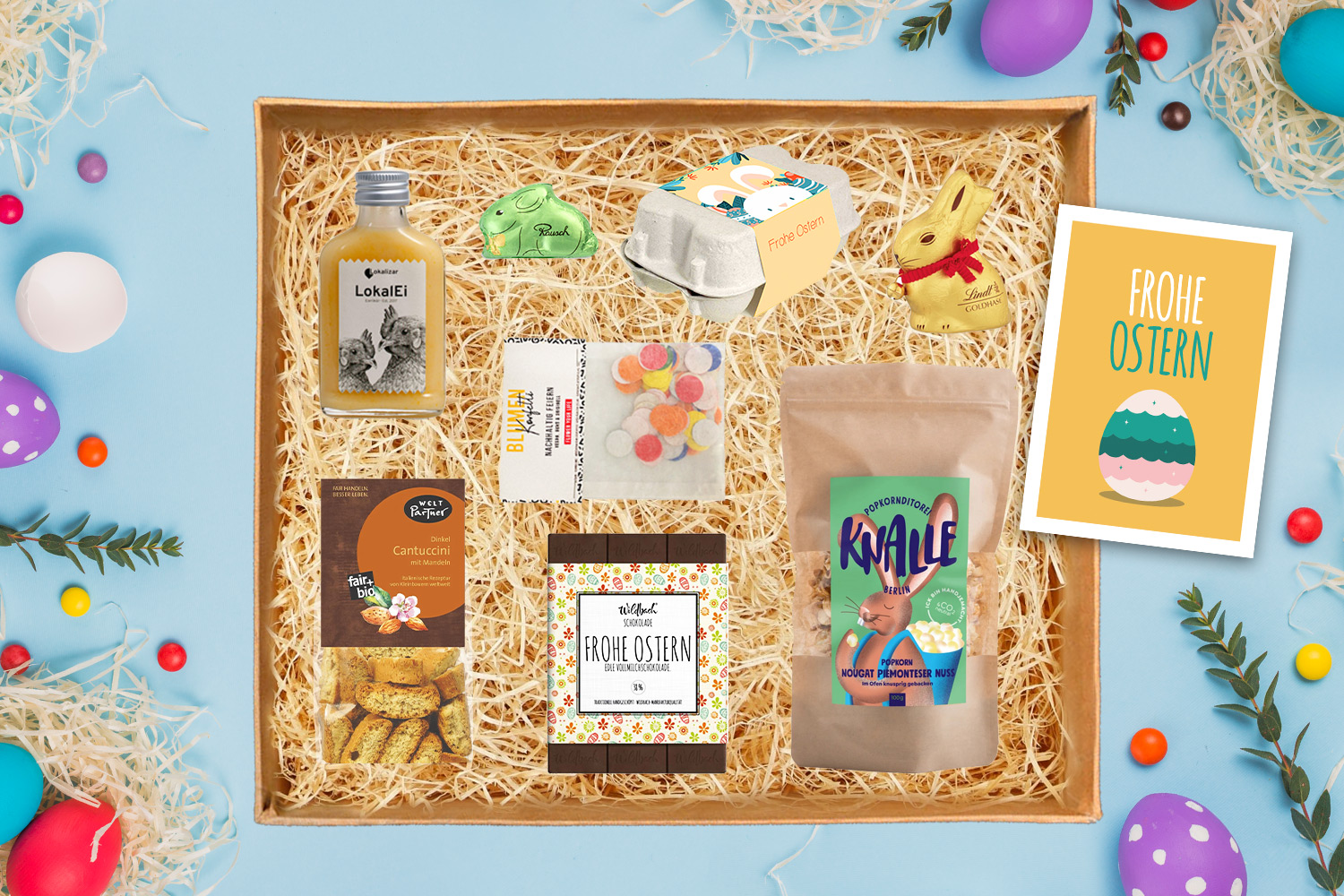 Ostern Mitarbeiter Geschenkbox