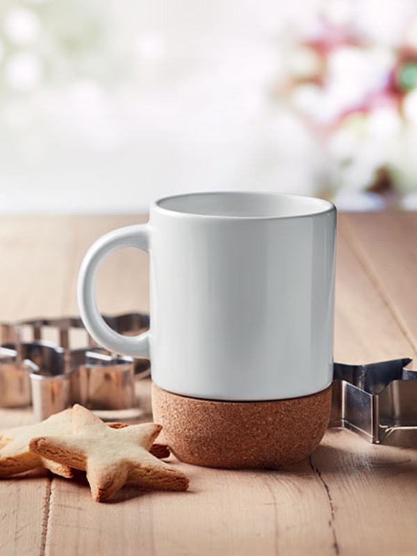 Individualisierbare weiße Tasse