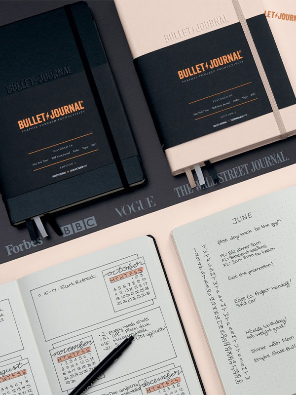 Robustes Notizbuch für den täglichen Gebrauch, bedruckbar für dein Logo oder Design.