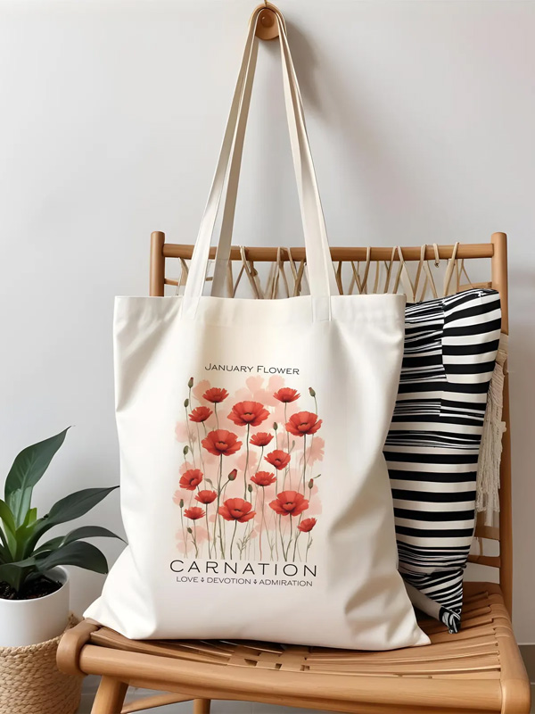 Robuste Jute-Tragetasche mit auffälligem Farbdruck, natürlicher Look für dein Branding