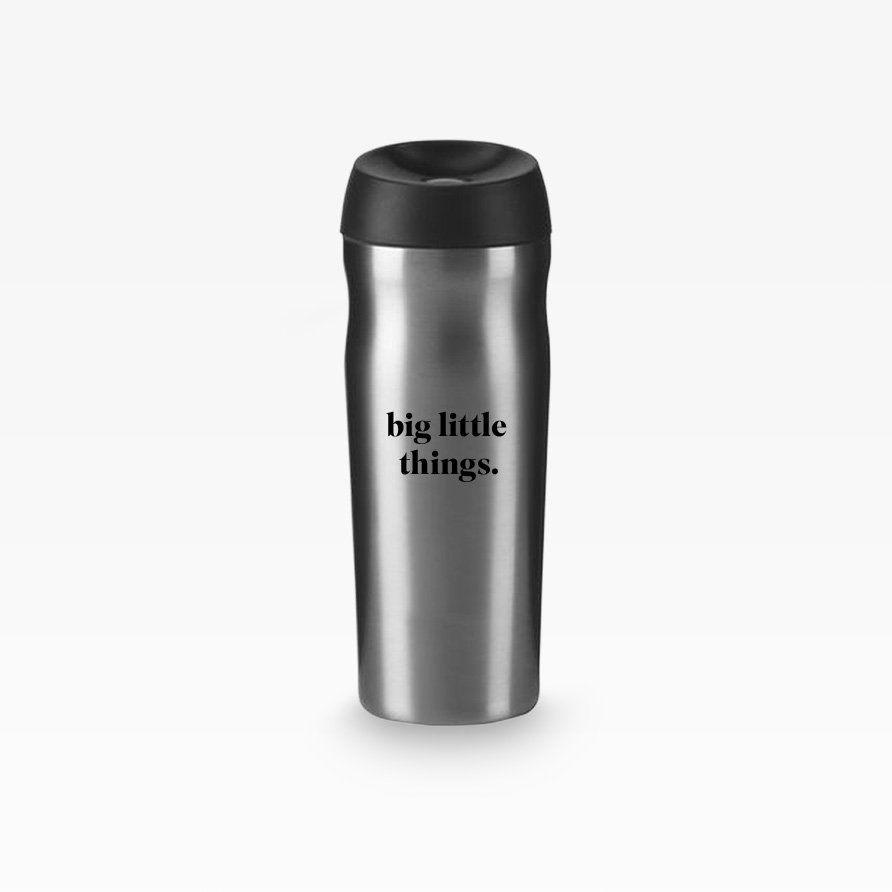 Individualisierter Thermoboost Thermobecher aus recyceltem Edelstahl mit Schraubverschluss, 450 ml – umweltfreundlich und werbewirksam