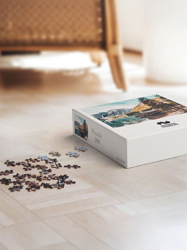 individuell gestaltbares Puzzle Merchandise Mitarbeitergeschenke
