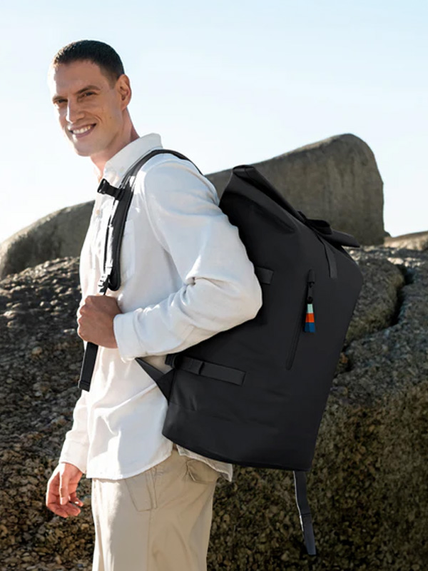 Großer Rucksack für Unterwegs, personalisierte Merchandise Mitarbeitergeschenke