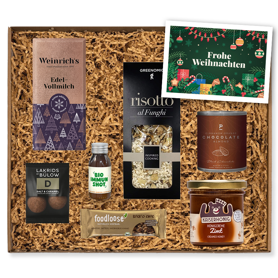 Weihnachtsbox Mittel Mitarbeitergeschenk zu Weihnachten