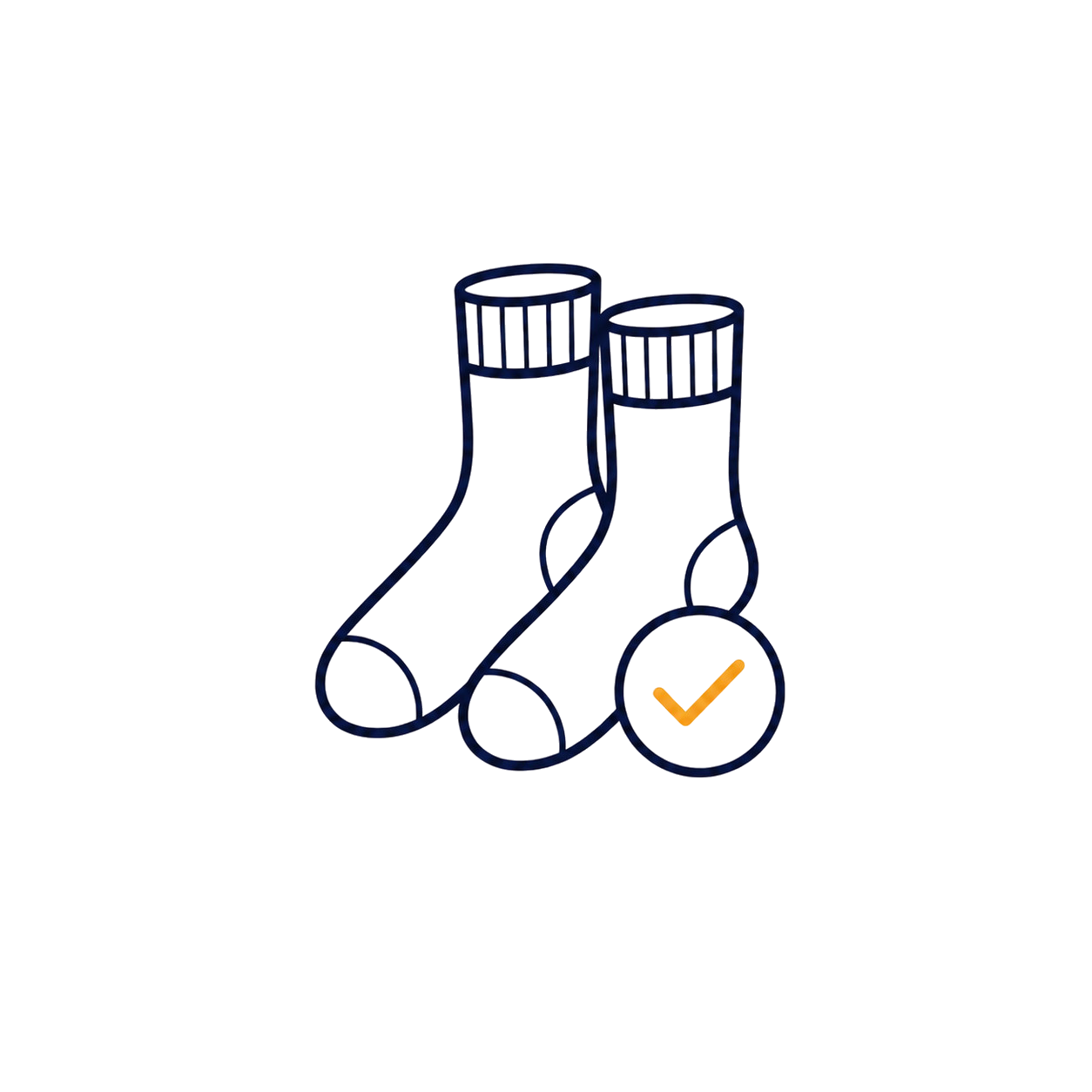 Perfektes Paar Socken